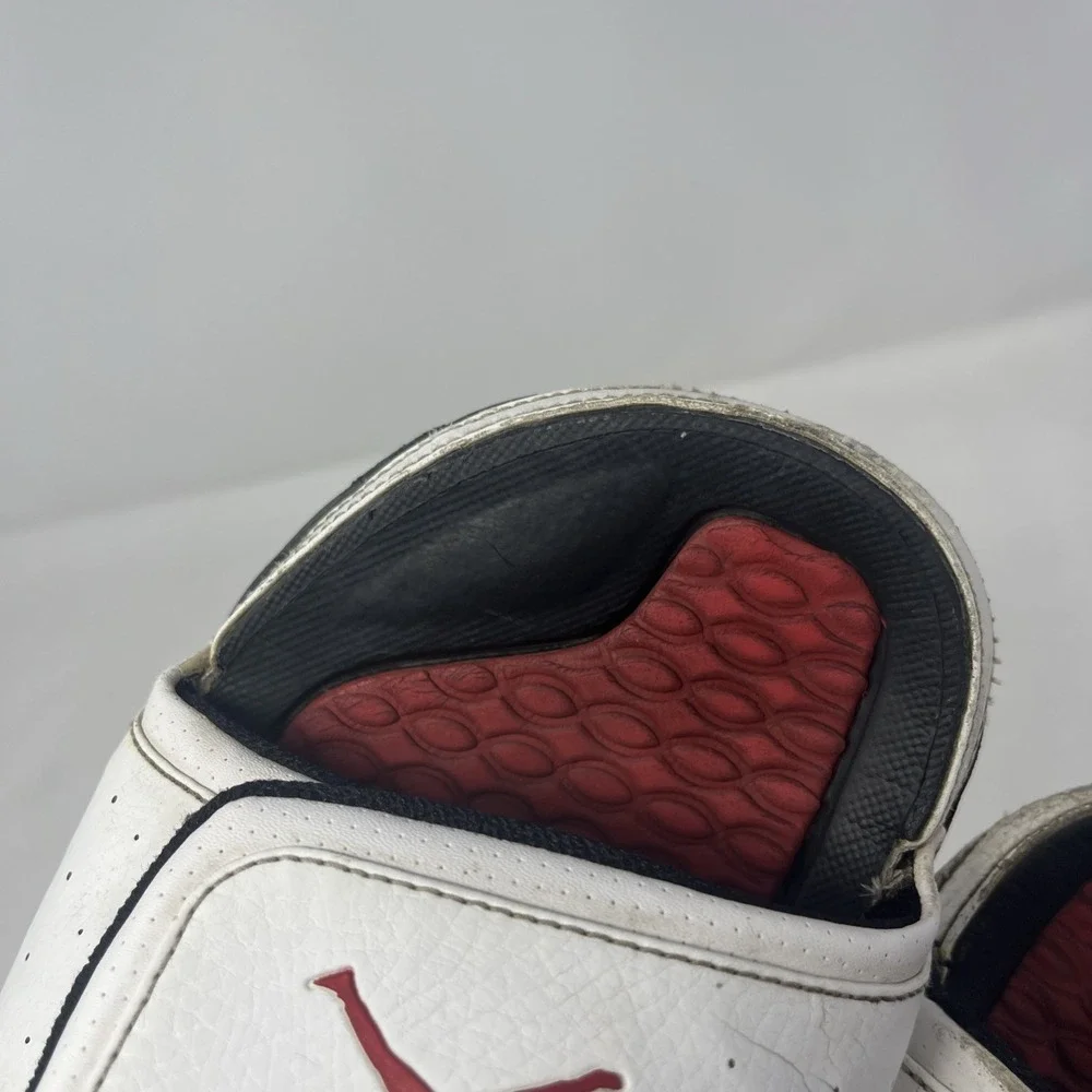 Nike Air Jordan Hydro 2 Slides Slip On Sandals Mens Size 11 White Red 312527